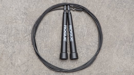 【練習におすすめ】SPEED ROPE ブラック ジャンプロープ Rogue Speed Rope (10 Pack) - Changes Lengths - Cable Jump Ropes